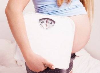 вес при беременности фото
