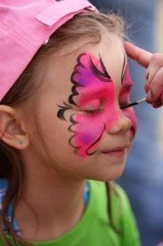 детские краски для лица фото