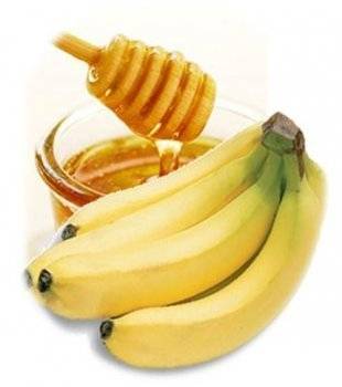 Маска для губ с бананом и медом - рецепт