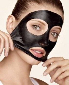черная маска пленка для лица фото