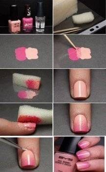 как накрасить ногти фото