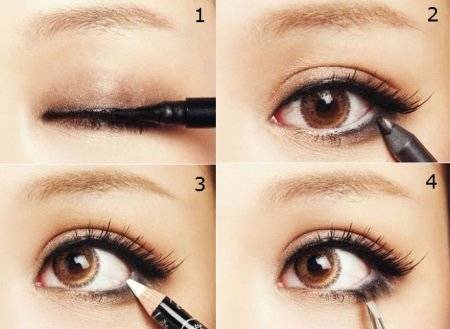 Как накрасить красиво глаза карандашом?